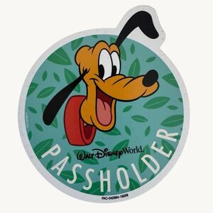 2019 Disney WDW AP Annual Passholder EPCOT Garden Festival Car Magnet Dog Pluto